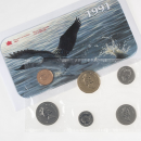 1991 Canadian Uncirculated Proof-Like Set - No COA and No Envelope